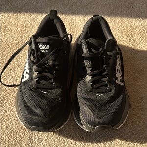 Hoka Black Athletic Shoes for Running
